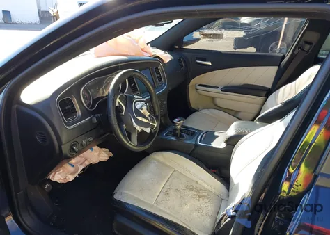 2015 Dodge Charger R/T из США, поврежденный, VIN 2C3CDXCT3FH801420